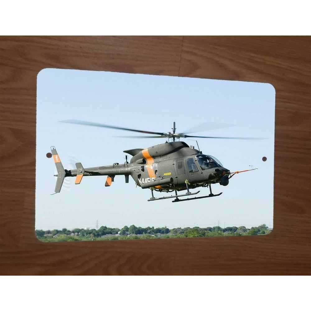 ARH-70 Arapaho Helicopter Military Army 8x12 Metal Wall Sign